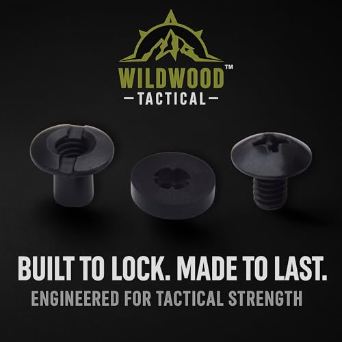 Wildwood Tactical Black Chicago Screws 12 Sets 1