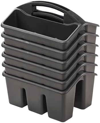 ECR4Kids 4-Compartment Storage Caddy Set 6-Pack