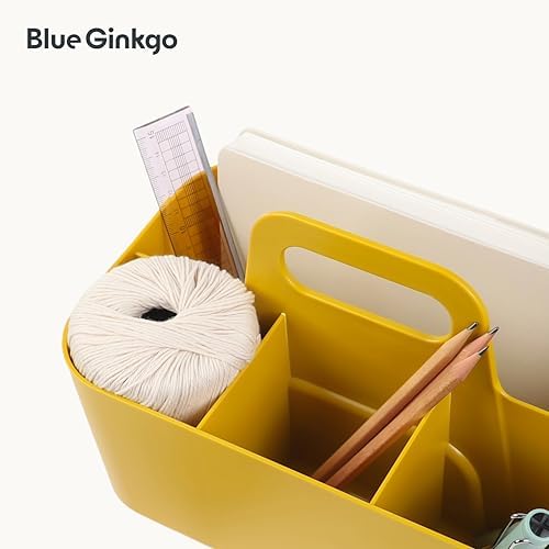 BLUE GINKGO Stackable Organizer Caddy - Korean Made Portable Tote