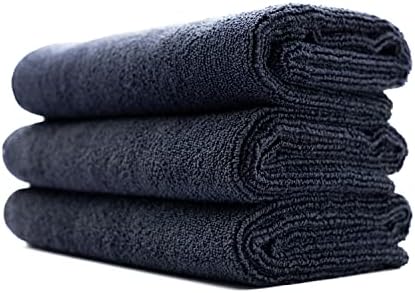 The Rag Company - Premium Workout Towel 3-Pack Midnight