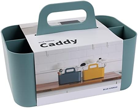 BLUE GINKGO Stackable Organizer Caddy - Green Rectangle