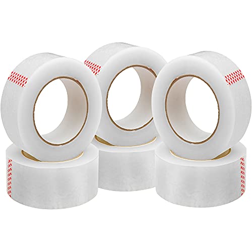 PAKABOO Heavy Duty Packing Tape Rolls Pack of 6 1