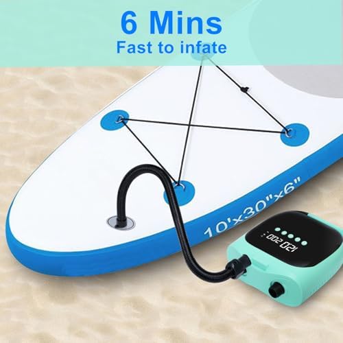 New Meetall Electric SUP Pump 20PSI Auto Shutoff Inflatable Air Pump