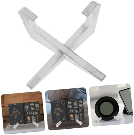 BRIGHTFUFU X Shape Book Stand for Desk and Home Use