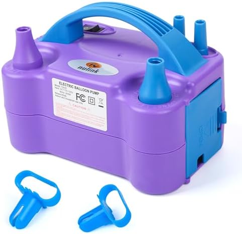NuLink Balloon Pump Electric Portable Dual Nozzle