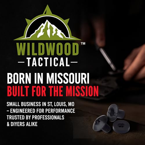 Wildwood Tactical Black Chicago Screws 12 Sets 1