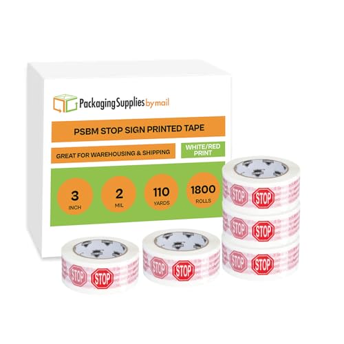 PSBM Broken Seal Tape 3 x 110 Yards 1800 Pack