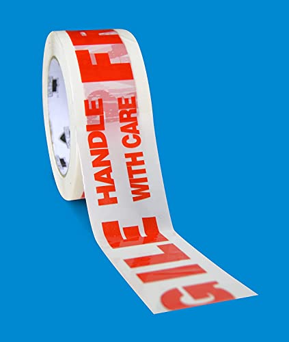 Fragile Packing Tape Rolls 2 Inch x 110 Yards Pack of 12 1