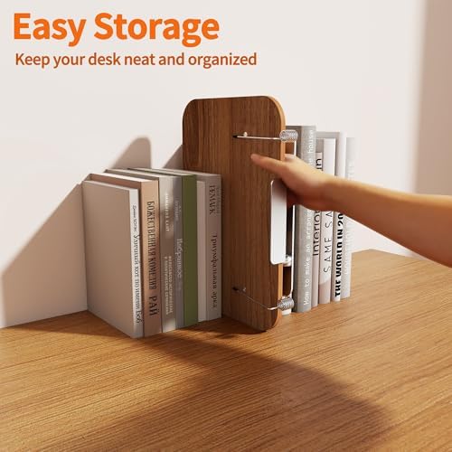 Luxdecor Adjustable Wood Book Stand for Reading
