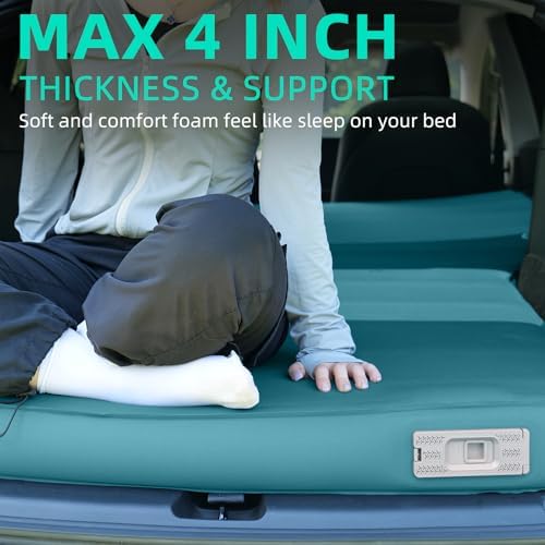 TPYOCQU Self-Inflating Foam Mattress Pad 4 for Model Y