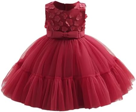 Baby Girl Festival Dress Formal Party Tulle Princess 6M-5Y