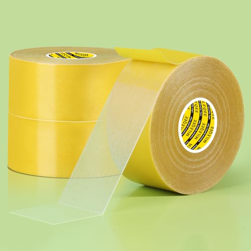 3 Pack Heavy Duty Double Sided Tape for Home and Office