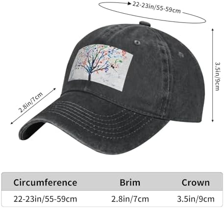 MZERSE Adjustable Washed Cotton Baseball Cap