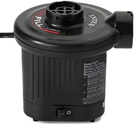 Intex Quick-Fill AC Air Pump for Camping and Hiking