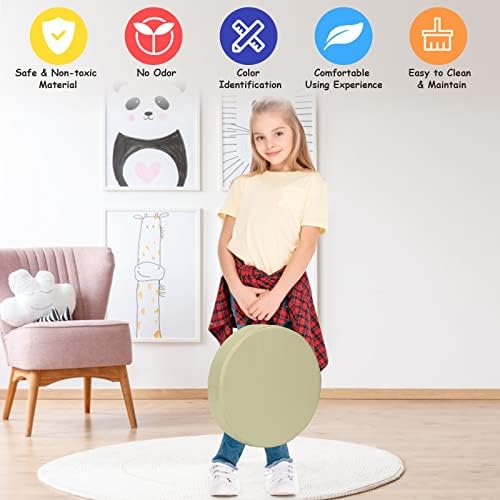 KOTEK 6 Pcs 15 Kids Floor Cushions with Handles