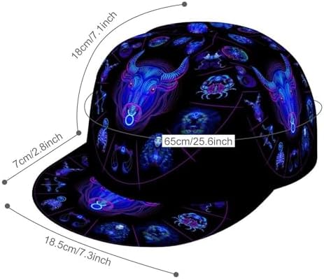 WUXEKZO Unisex Baseball Cap with Snapback Design