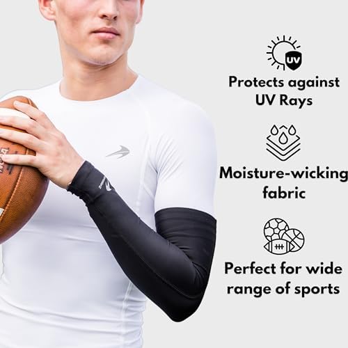 CompressionZ Youth Arm Sleeves - UV Protection for Sports