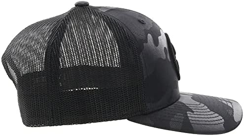 HOOEY O Classic 6-Panel Adjustable Trucker Hat with Logo 1