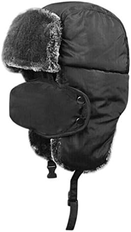 MioCloth Kids Winter Trapper Hat with Ear Flaps and Faux Fur