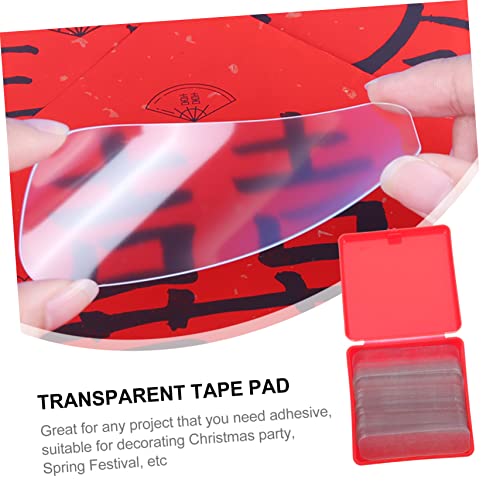 EXCEART 120pcs Non-Marking Double-Sided Tape for Wall Mounting 1