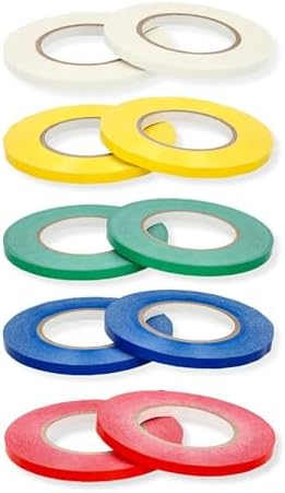 PSBM Poly Bag Sealing Tape 38 Inch x 180 Yards 96 Pack White