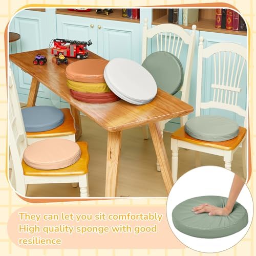 Juexica 8 Pcs Extra Thick Floor Cushions for Kids Classroom Seating