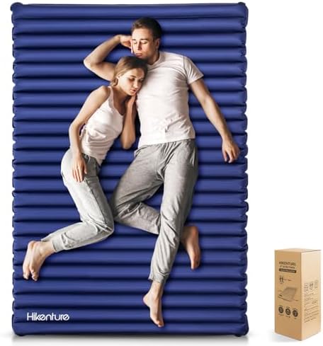 Hikenture Double Sleeping Pad 2 Person Inflatable Mattress