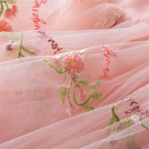Beessbest Toddler Flower Girl Dress with Tulle Embroidery 1