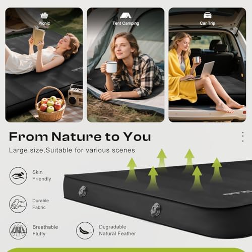 Slow Slog Self-Inflating Sleeping Pad with Electric Pump