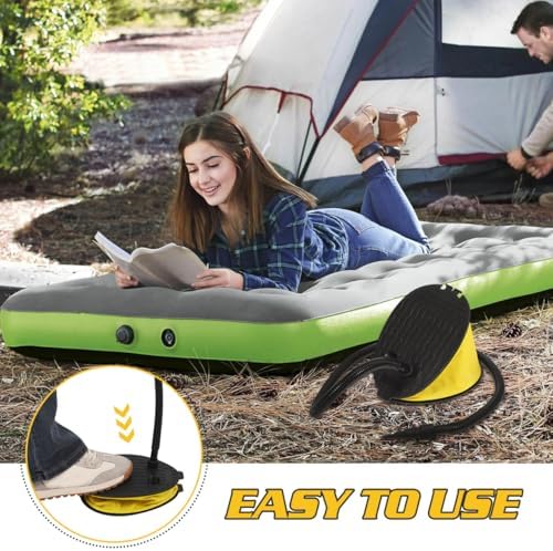 Ciieeo Foot-Operated Air Pump for Inflatable
