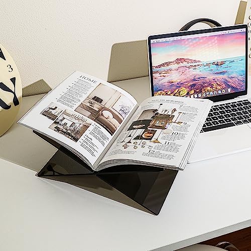 ZOEY Small Black Acrylic Book Holder