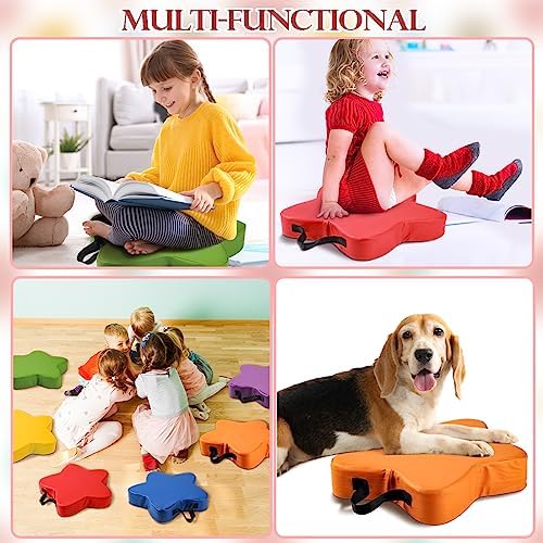 Ripeng Star Shaped Floor Cushions 6 Pcs