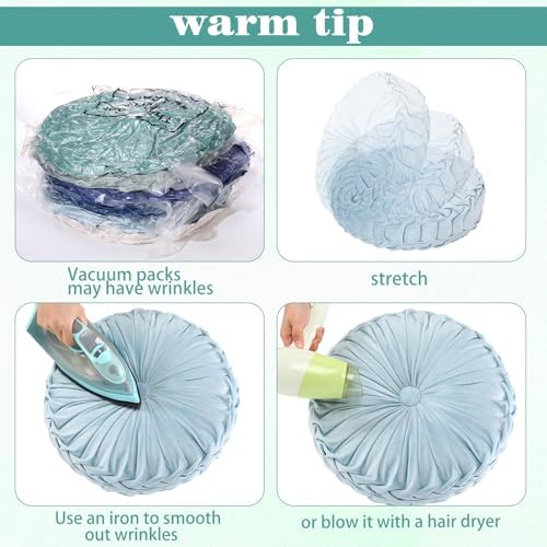 Yerliker 6 Pcs Velvet Floor Pillows for Home Office Classroom 1