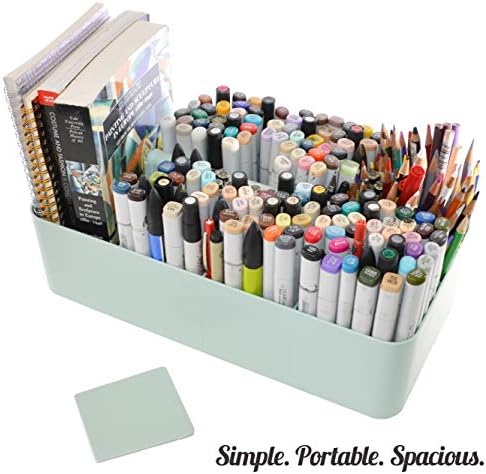 Enjoy Organizer 2 Pack Stackable Plastic Caddy with Handle