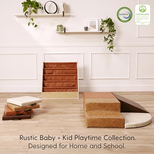 Factory Direct Partners Rustic Kid Floor Cushions 4-Pack