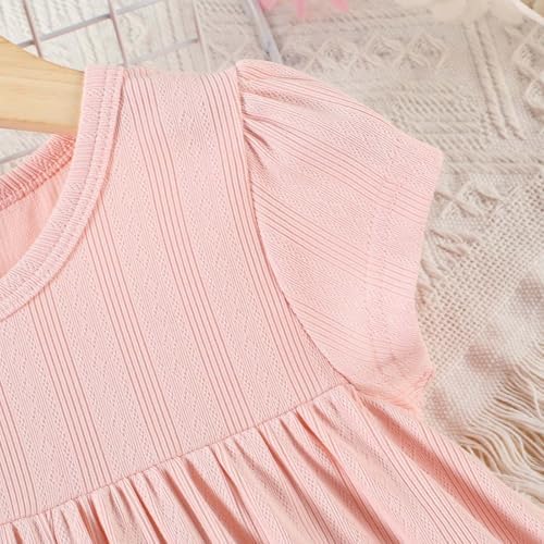 Toddler Girl Summer Dress Tiered Sundress for 6-12 Months