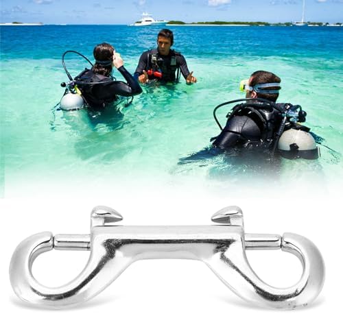 Equlup Diving Clips Double Ended Snap 316 Stainless Steel