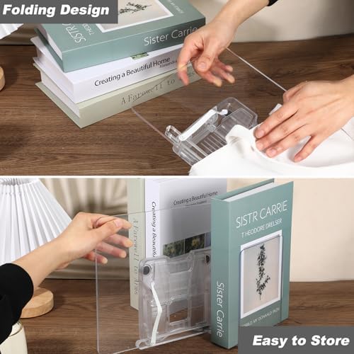 Adjustable Clear Acrylic Book Stand Holder