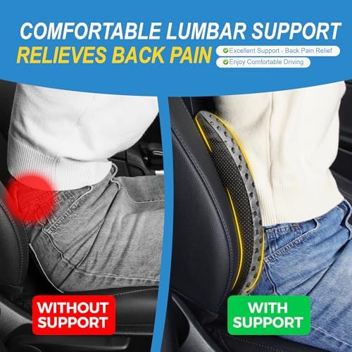 Lofty Aim Lumbar Support Pillow for Car and Office
