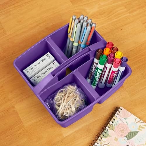 ECR4Kids 4-Compartment Caddy Set 6-Pack