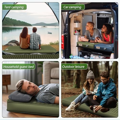 AKUDY Self-Inflating Sleeping Pad with Electric Pump