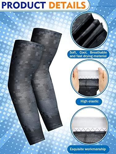 Newcotte 12 Pair Arm Sleeves for Kids