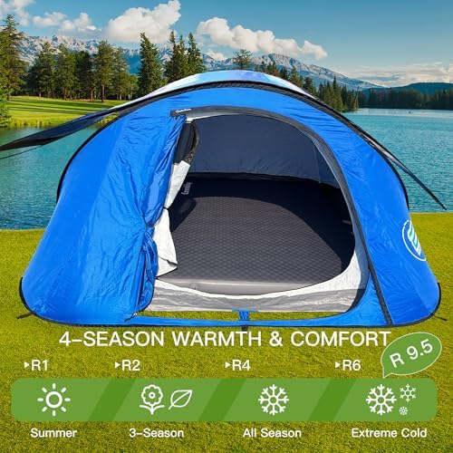 Canodoky 4 Self-Inflating Sleeping Pad 4-Season Use