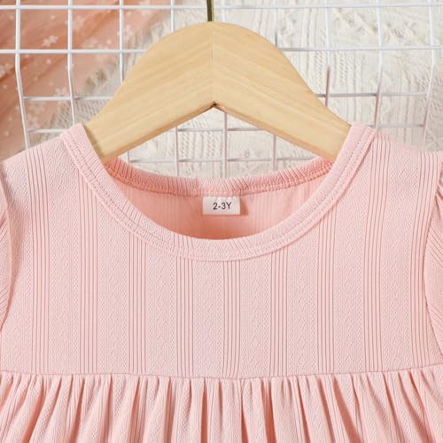 Toddler Girl Summer Dress Tiered Sundress for 6-12 Months