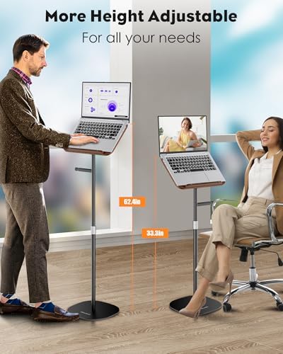 Aboutool 2 in 1 Floor Desktop Book Stand 1