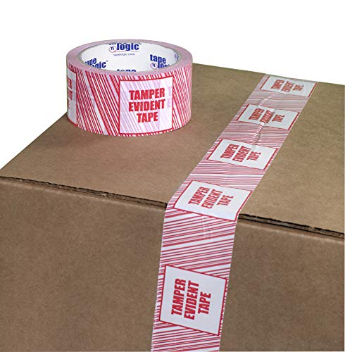Aviditi Tamper Evident Security Packing Tape 3x110 25 Mil 24 Rolls
