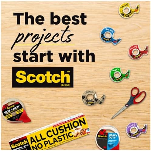 Scotch Gift Wrap Tape 3 Rolls with Dispensers 1