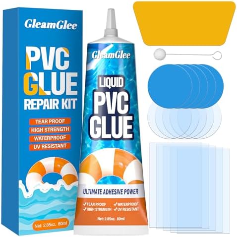 GleamGlee Air Mattress Patch Kit - Heavy Duty Repair for Inflatable