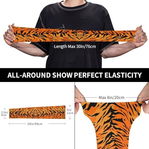 OXJOIIS Cooling Arm Sleeves Non-Slip Shooter Sleeves for All Seasons 1