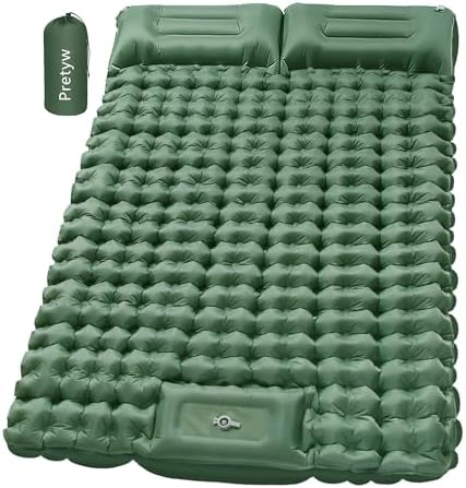 Pretyw Double Sleeping Pad for 2 Person Camping